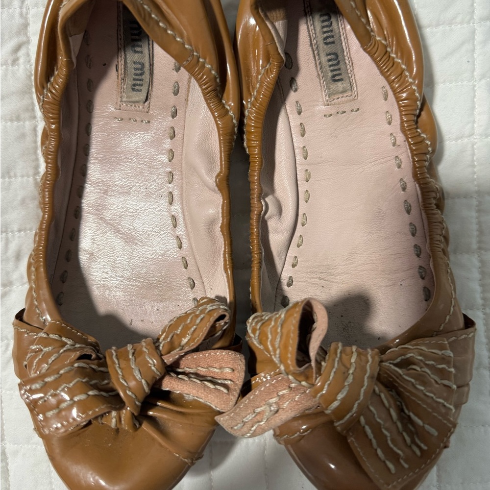 Miu Miu size 35.5 flats